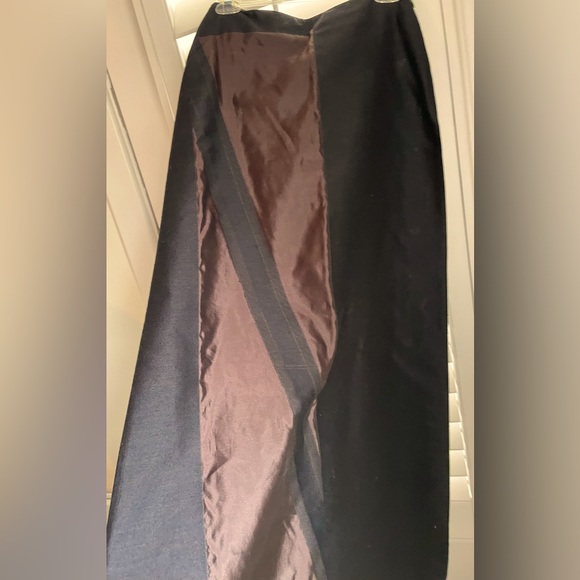 Jupe 100% Laine Sonia Speciale - Taille 46/US10, Style A-Line Drape Front, Occasion Très Bon état